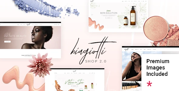 Biagiotti – Beauty and Cosmetics Shop WordPress Theme