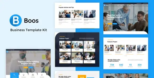 Boos – Business Elementor Template Kit